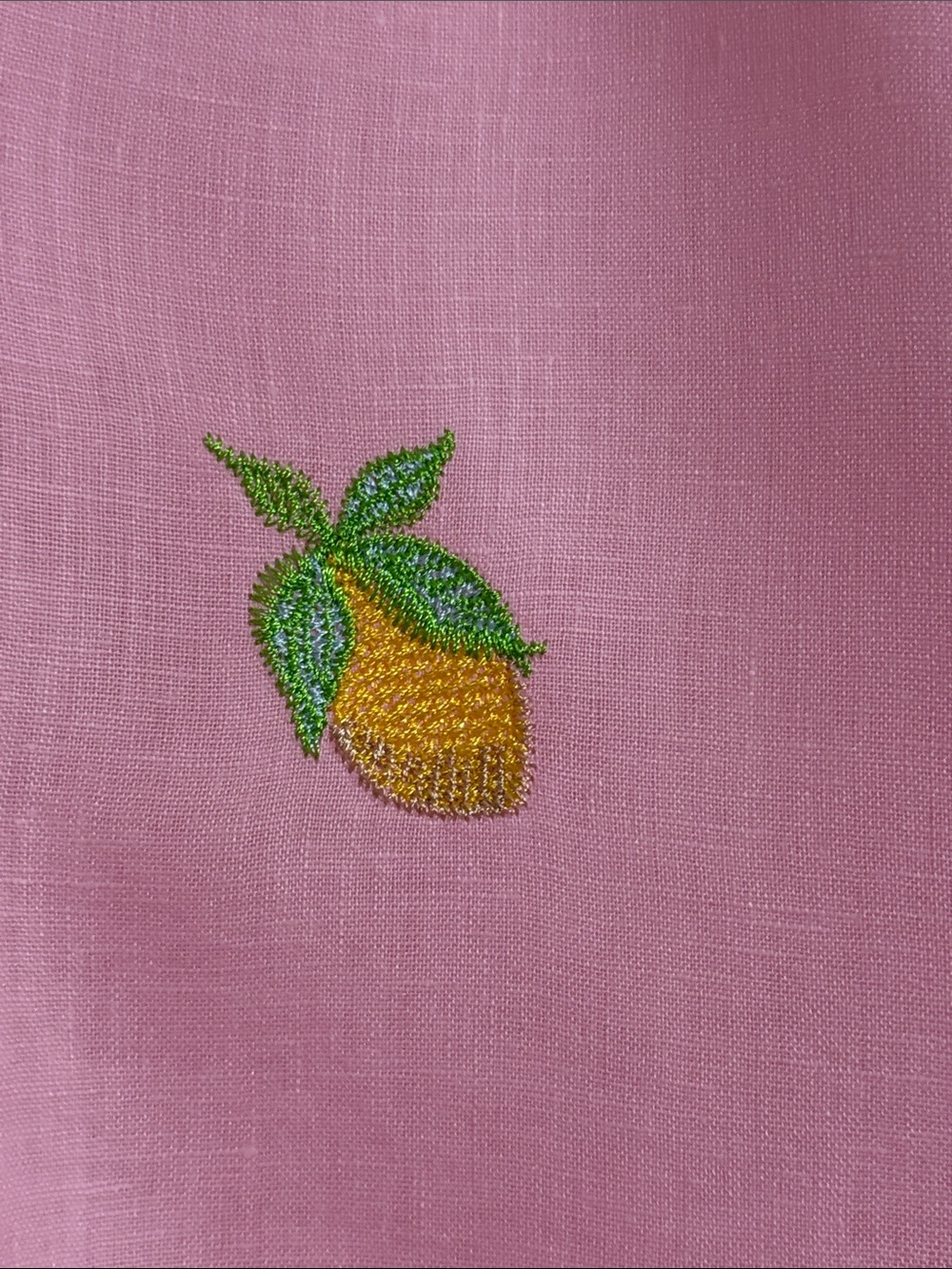 Lilly Pulitzer Conch Shell Pink Happy Hour linen top - Picture 4 of 5